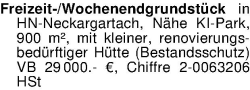 Vorschaubild der Anzeige, (Id: 1971313)
