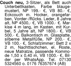 Vorschaubild der Anzeige, (Id: 1971359)