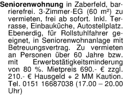 Vorschaubild der Anzeige, (Id: 1973722)