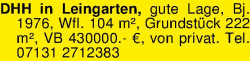Vorschaubild der Anzeige, (Id: 1983917)