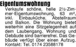 Vorschaubild der Anzeige, (Id: 1991353)