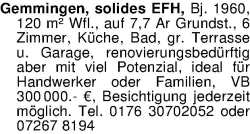 Vorschaubild der Anzeige, (Id: 1990556)