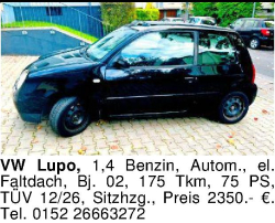 Vorschaubild der Anzeige, (Id: 1995956)