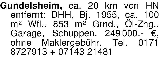 Vorschaubild der Anzeige, (Id: 1999572)