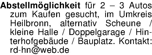 Vorschaubild der Anzeige, (Id: 2005452)