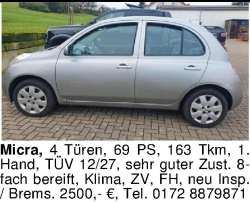 Vorschaubild der Anzeige, (Id: 2006641)