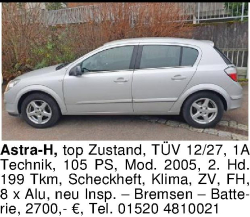 Vorschaubild der Anzeige, (Id: 2008722)