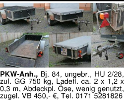 Vorschaubild der Anzeige, (Id: 2016753)