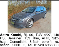 Vorschaubild der Anzeige, (Id: 2020403)