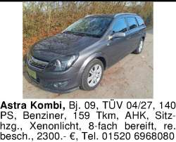 Vorschaubild der Anzeige, (Id: 2022429)