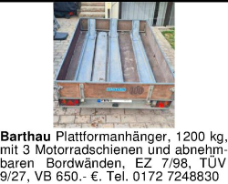 Vorschaubild der Anzeige, (Id: 2024443)