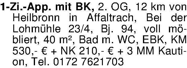 Vorschaubild der Anzeige, (Id: 2030761)