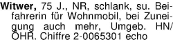 Vorschaubild der Anzeige, (Id: 2032316)