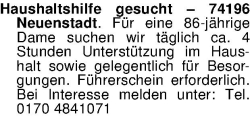 Vorschaubild der Anzeige, (Id: 2035897)