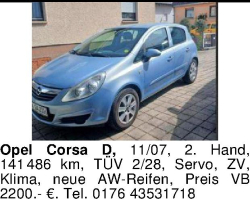 Vorschaubild der Anzeige, (Id: 2039923)