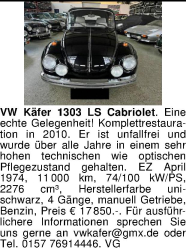 Vorschaubild der Anzeige, (Id: 2037917)