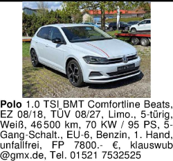 Vorschaubild der Anzeige, (Id: 2039963)