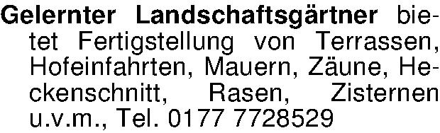 Vorschaubild der Anzeige, (Id: 2039967)