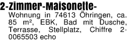 Vorschaubild der Anzeige, (Id: 2043557)