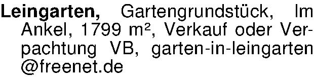 Vorschaubild der Anzeige, (Id: 2042837)