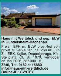 Vorschaubild der Anzeige, (Id: 2043731)