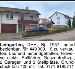 Vorschaubild der Anzeige, (Id: 2049730)