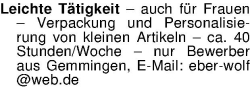 Vorschaubild der Anzeige, (Id: 2051716)