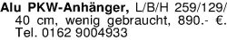 Vorschaubild der Anzeige, (Id: 2051773)