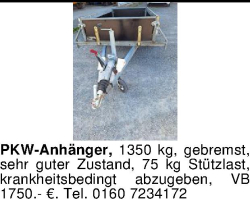 Vorschaubild der Anzeige, (Id: 2051806)