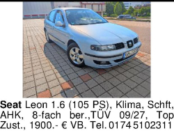 Vorschaubild der Anzeige, (Id: 2054095)