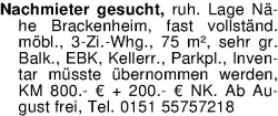 Vorschaubild der Anzeige, (Id: 2054192)