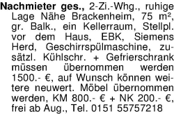 Vorschaubild der Anzeige, (Id: 2057664)