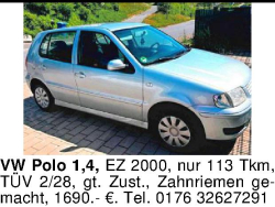 Vorschaubild der Anzeige, (Id: 2057703)