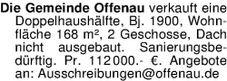 Vorschaubild der Anzeige, (Id: 2057709)