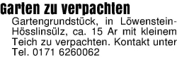 Vorschaubild der Anzeige, (Id: 2061526)