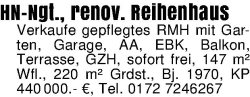 Vorschaubild der Anzeige, (Id: 2065629)