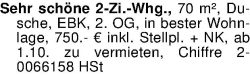 Vorschaubild der Anzeige, (Id: 2065671)