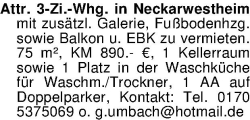Vorschaubild der Anzeige, (Id: 2065730)