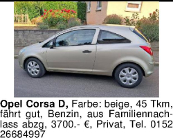 Vorschaubild der Anzeige, (Id: 2067424)