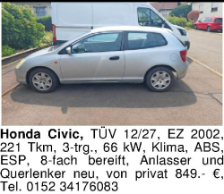 Vorschaubild der Anzeige, (Id: 2067451)