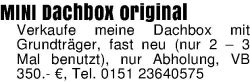 Vorschaubild der Anzeige, (Id: 2070964)