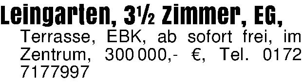 Vorschaubild der Anzeige, (Id: 2070484)