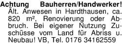 Vorschaubild der Anzeige, (Id: 2071030)