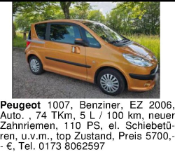 Vorschaubild der Anzeige, (Id: 2074139)