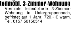 Vorschaubild der Anzeige, (Id: 2075894)