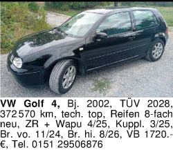 Vorschaubild der Anzeige, (Id: 2075924)