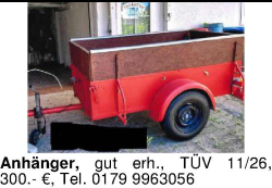 Vorschaubild der Anzeige, (Id: 2075989)