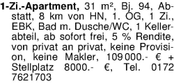 Vorschaubild der Anzeige, (Id: 2075974)