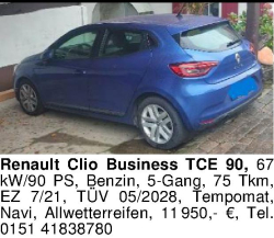 Vorschaubild der Anzeige, (Id: 2078631)
