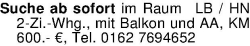 Vorschaubild der Anzeige, (Id: 2082622)